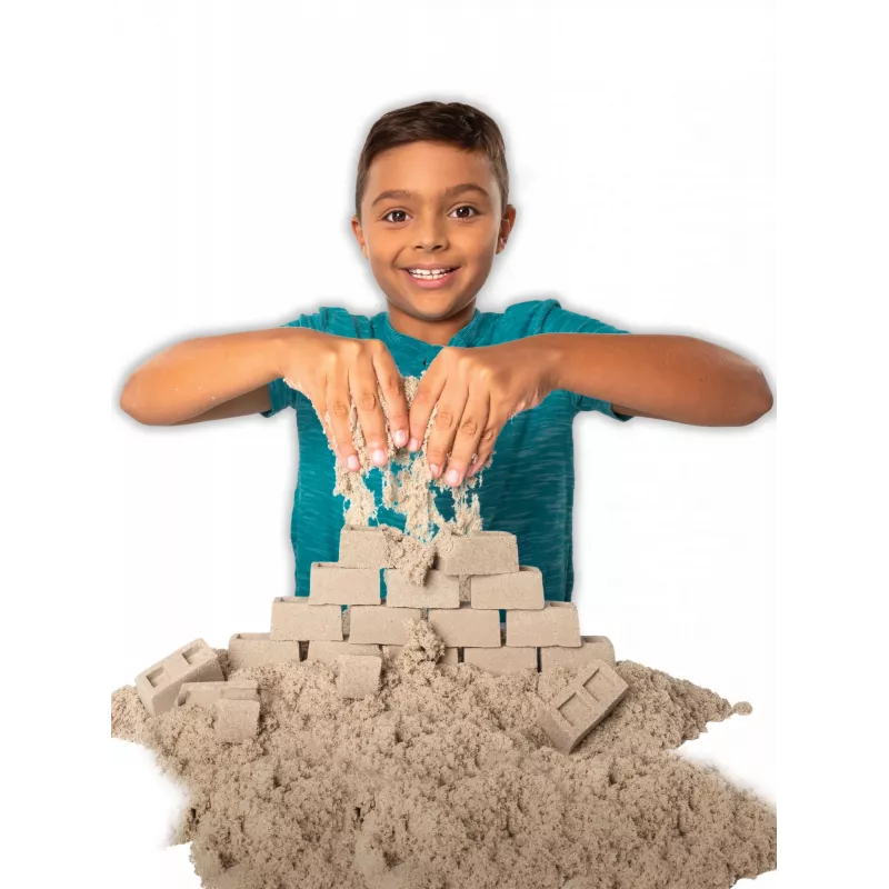Kinetic Sand Dig N' Demolish mängukomplekt 1 lb mänguliiva ja mänguautoga, sensoorne mänguasi lastele alates 5. eluaastast