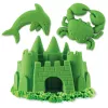 Kinetic Sand, 2 naela rohelist mänguliiva, vormitavad sensoorsed mänguasjad lastele, korduvsuletav kott (pakend võib erineda), alates 3. eluaastast