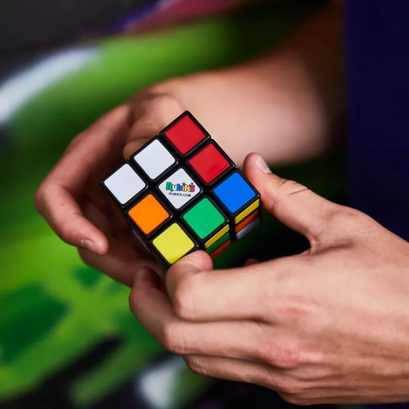 3x3 Rubiku kuubik puslekuubik Spin Masterilt — originaal 3x3, soovitatav vanus 8+