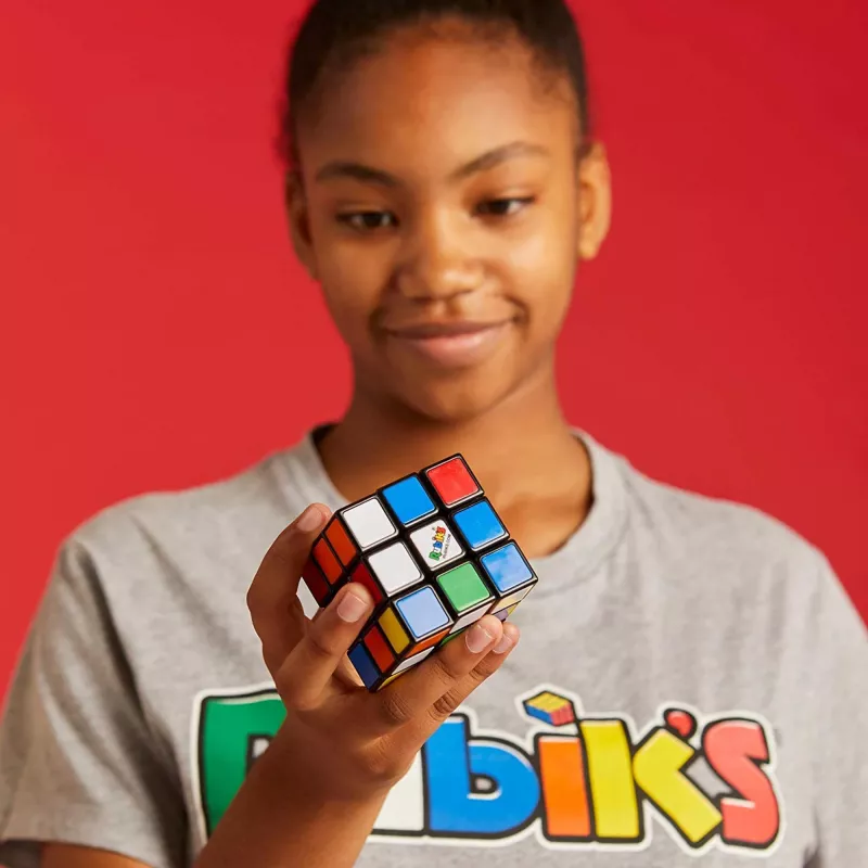 3x3 Rubiku kuubik puslekuubik Spin Masterilt — originaal 3x3, soovitatav vanus 8+