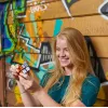 Rubik’s Mini 2x2, 2x2 klassikaline värvide sobitamise pusle, taskusuuruses ajunussiv mänguasi, pakend võib erineda