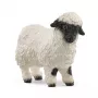 Schleich Valaisi mustaninalammas, 3 aastat, Talu, Talu loomad / talumänguasjad, Must, Valge, Plastik