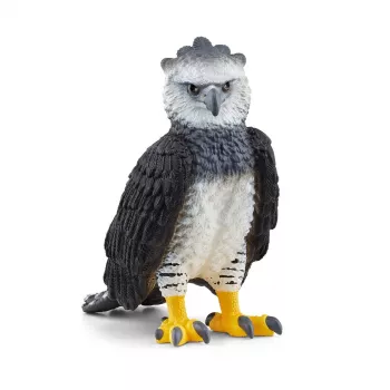 schleich WILD LIFE Harpüüa kotkas, 3 aastat, Mets, Metsloomad / seiklusmänguasjad, Must, Valge, Kollane, Plastik
