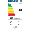Alusletikapp NEFF KU2222FD0 110 L (Külmik 93 L / Sügavkülmik 17 L) valge, parempoolse uksehingega