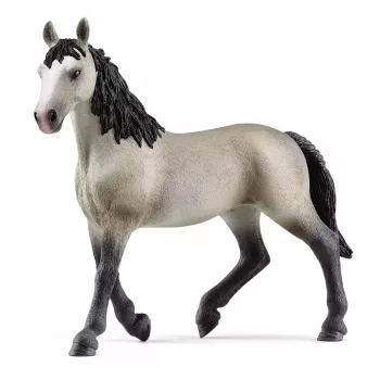 schleich HORSE CLUB Selle Français mära, 5 aastat, Hobused, Must, Hall, Plastik