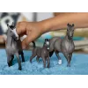 schleich HORSE CLUB Selle Français mära, 5 aastat, Hobused, Must, Hall, Plastik