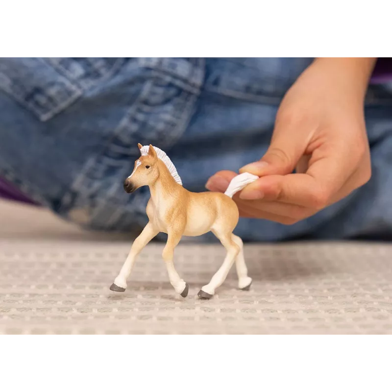 schleich HORSE CLUB Haflingeri varss, 5 a, Hobused, Beež, Pruun, Plastik