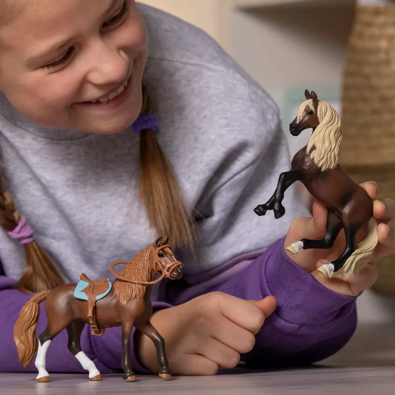 schleich HORSE CLUB Peruuvi Paso Määr, 5 aastat, Hobused, Pruun, Valge, Plastik