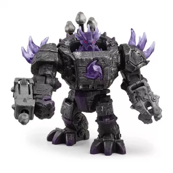 schleich ELDRADOR CREATURES Varjumeister Robot koos Miniolendiga Must
