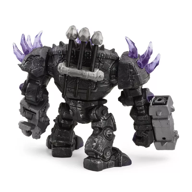 schleich ELDRADOR CREATURES Varjumeister Robot koos Miniolendiga Must
