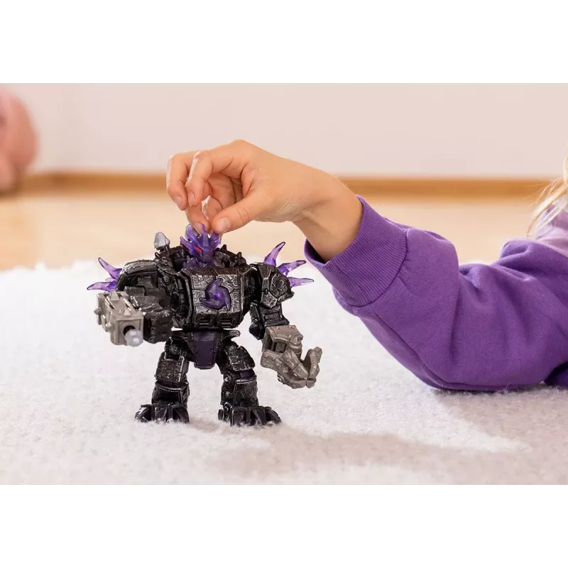 schleich ELDRADOR CREATURES Varjumeister Robot koos Miniolendiga Must