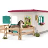 schleich HORSE CLUB Sööda- ja hooldusruumi laiendus, hobusetall, hobused, 5 aastat, mitmevärviline, plastik