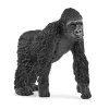 schleich WILD LIFE Gorillaperepere, 3 a, Džungel, Metsloomad / seiklusmänguasjad, Must, Hall