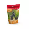 schleich WILD LIFE Gorillaperepere, 3 a, Džungel, Metsloomad / seiklusmänguasjad, Must, Hall
