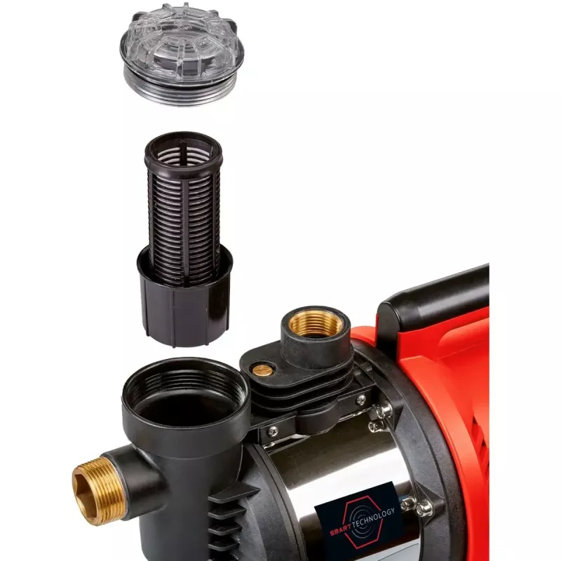 Veepump EINHELL GE‑AW 1144 SMART — 1100 W, rakenduse juhtimine, aia niisutamine ja vee teisaldamine