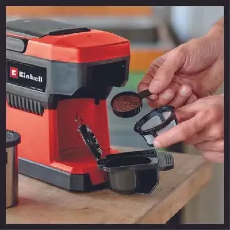 Tilgakohvimasin Einhell 0,24 L TE-CF 18 Li-Solo