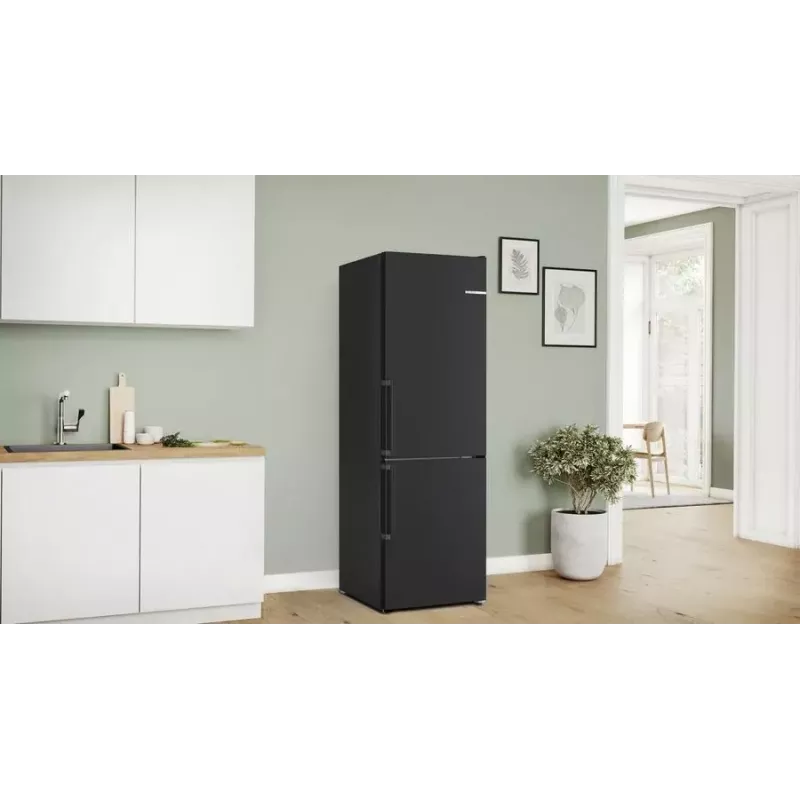 Bosch Serie 4 KGN36VXCT külmik-sügavkülmik Vabaltseisev 321 L Roostevaba teras