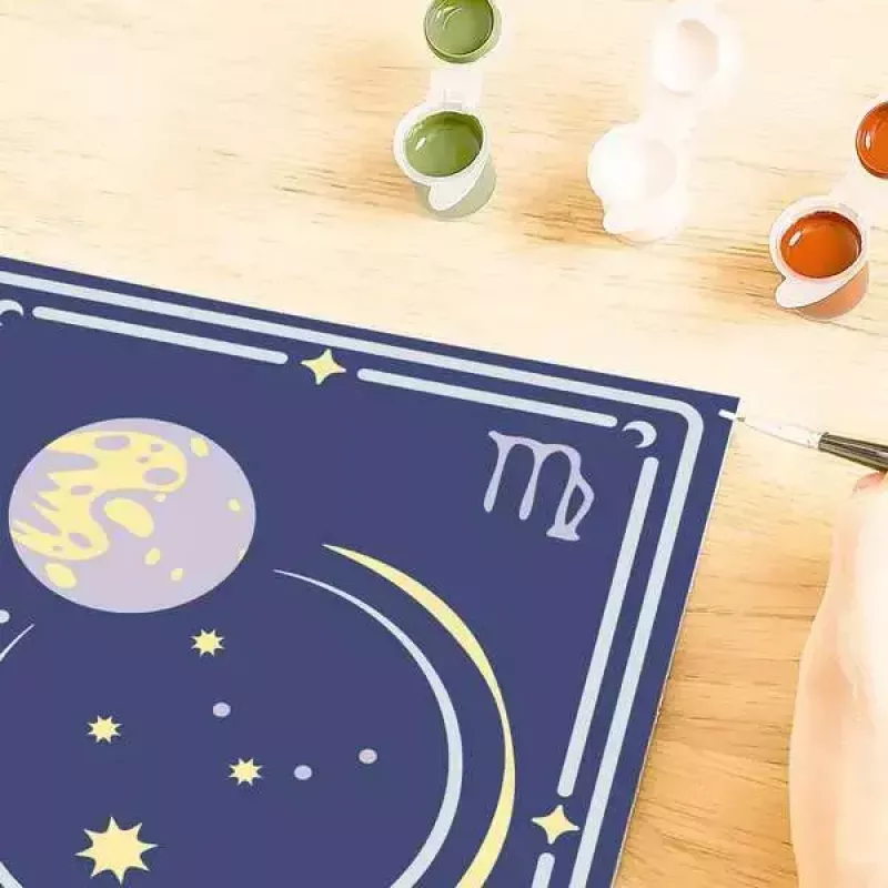 Maalimiskomplekt Ravensburger CreArt Neitsi tähtkuju – mudel 23744, meisterdamiskomplekt maalimiseks