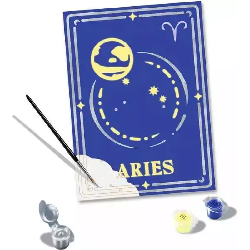 Ravensburger värvimiskomplekt CreArt — Tähtkuju Jäär (mudel 23736)