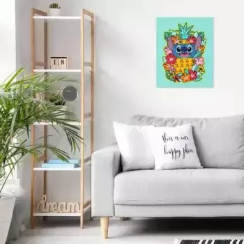 Maalimiskomplekt Ravensburger CreArt Disney Stitch — numbrite järgi maalimise komplekt