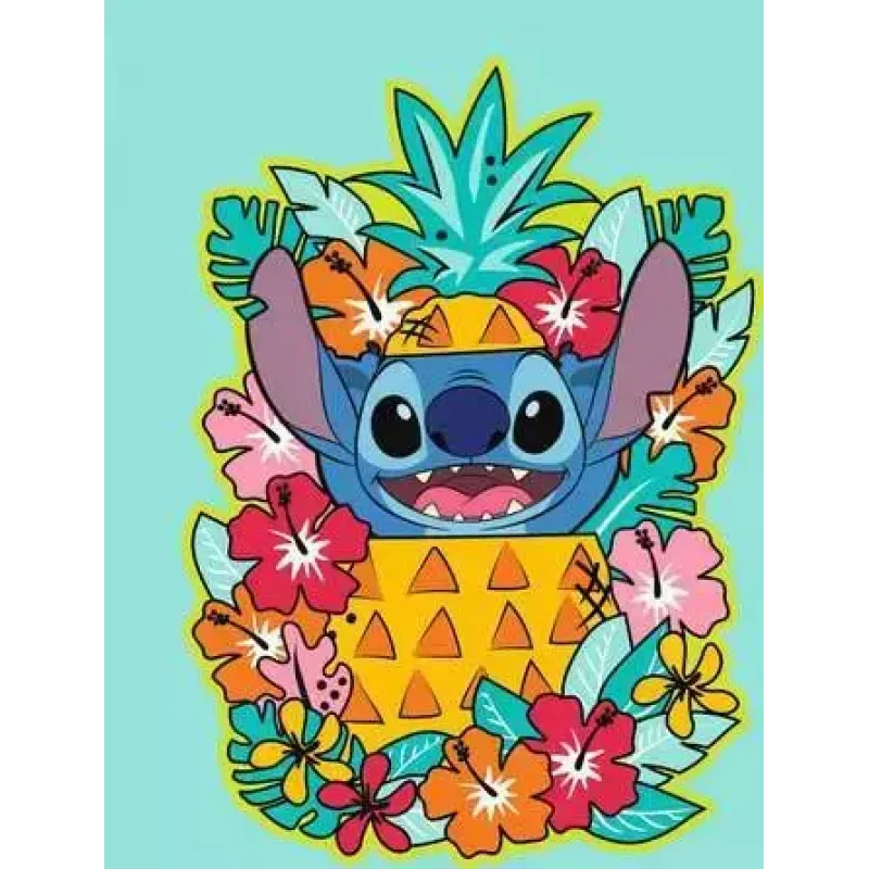 Maalimiskomplekt Ravensburger CreArt Disney Stitch — numbrite järgi maalimise komplekt