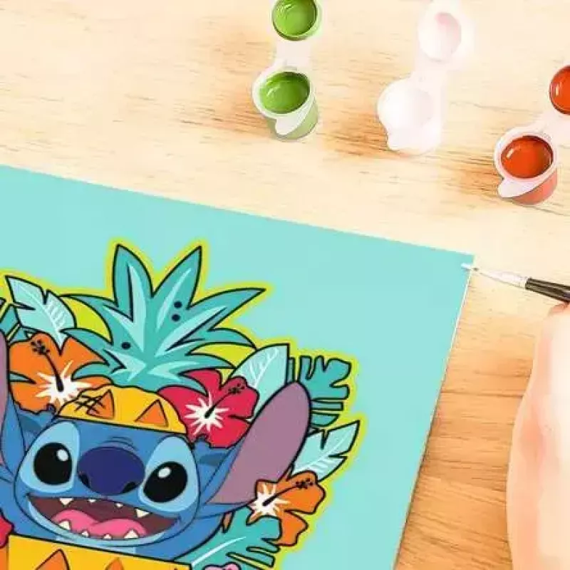 Maalimiskomplekt Ravensburger CreArt Disney Stitch — numbrite järgi maalimise komplekt