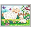Ravensburger CreArt 23764 numbrite järgi värvimise komplekt, lammas tallega