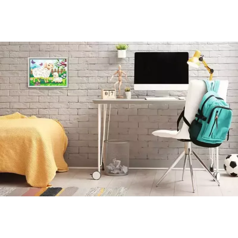 Ravensburger CreArt 23764 numbrite järgi värvimise komplekt, lammas tallega