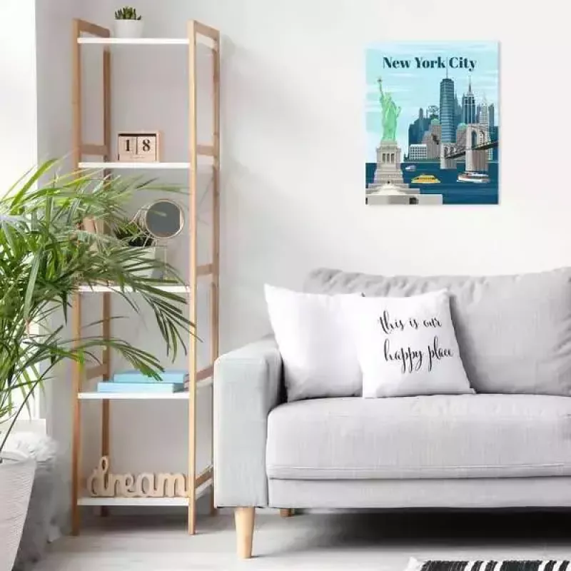 Värvimiskomplekt Ravensburger CreArt — Värviline New York (värvi-numbrite-järgi komplekt)