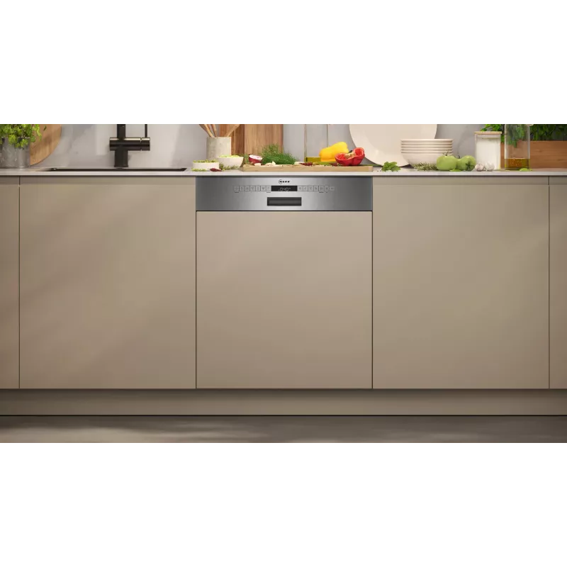 Neff S145EAS01E nõudepesumasin, poolsisseehitatav, 13 komplektile