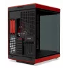 PC korpus HYTE Y70 Midi Tower must, punane
