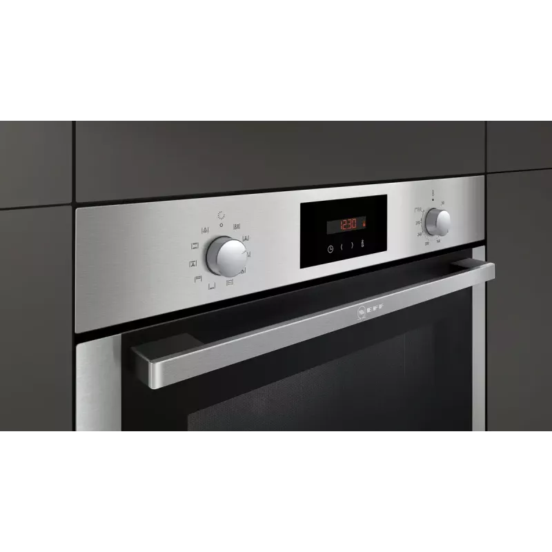 NEFF BX48P toiduvalmistamisseade – tsooninduktsioonpliit (4 tsooni), elektriahi 71 L, must