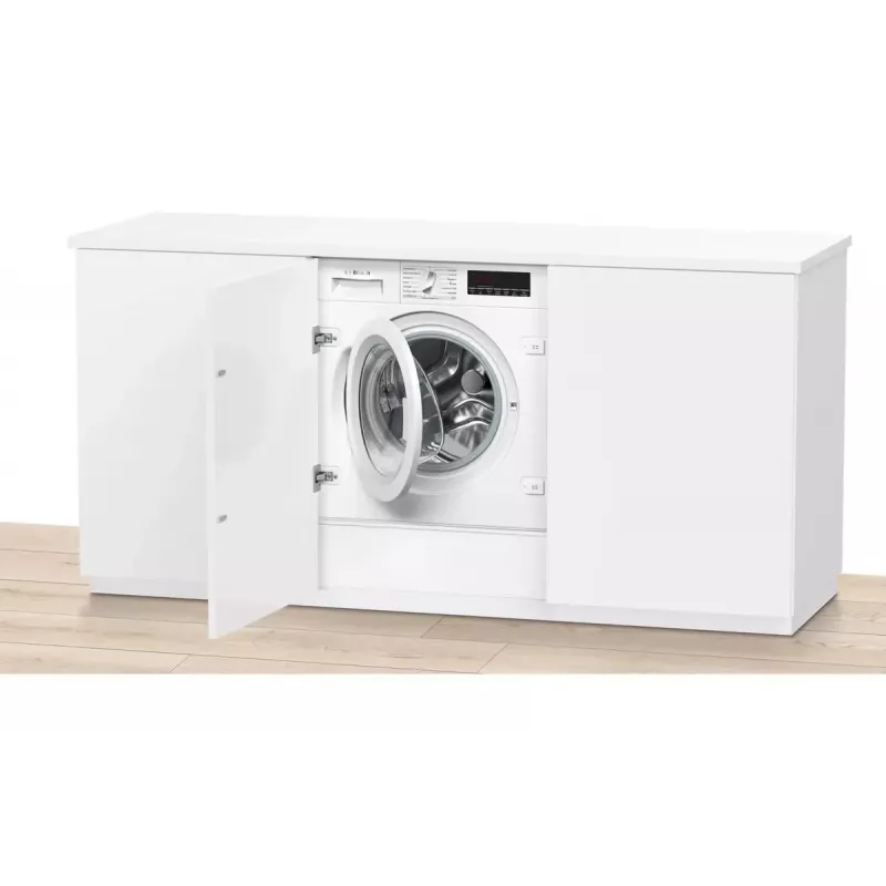 Bosch Serie 8 WIW28443 pesumasin eestlaetav 8 kg 1400 p/min valge