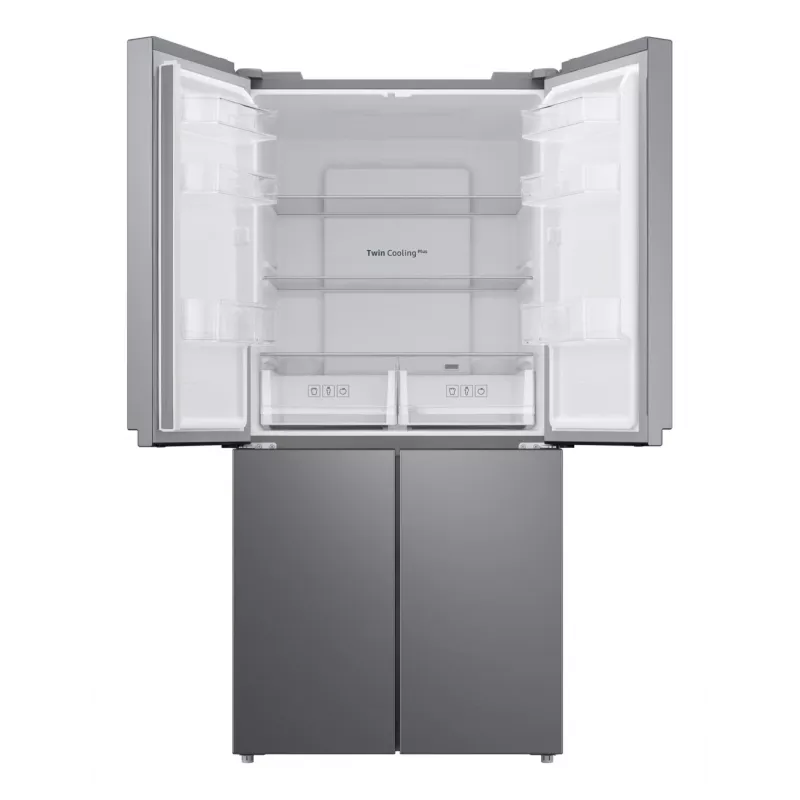 Samsung RF48A400EM9 külmik-sügavkülmik külg-külje kõrval Vabaltseisev 488 L Hõbedane