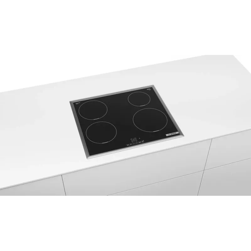 Bosch Serie 4 PIE645BB5E pliit Must Sisseehitatud 60 cm Induktsioonpliit tsoonidega 4 tsooni