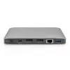 DIGITUS dokkimisjaam USB-C - 2x USB USB-C / 2x USB 3.0 10Gbps / USB 3.0 5Gpbs / 2x DP / Gbe / micro SD / SD / 3,5 mm - 60 W USB-toiteedastus