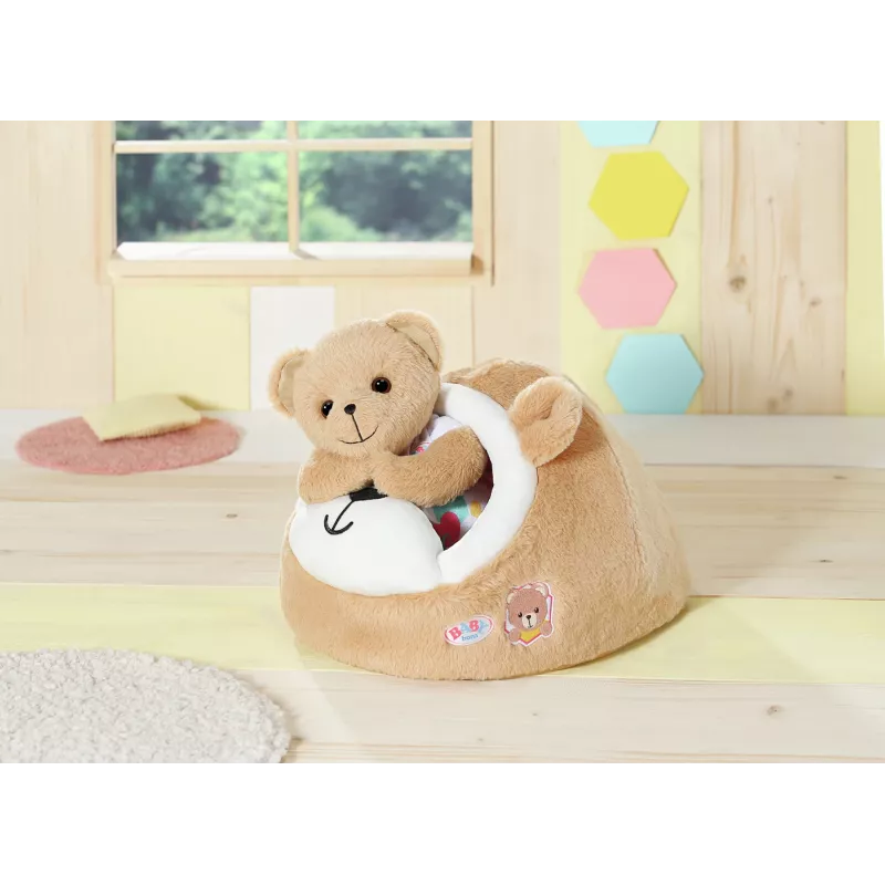 Pehme mängukaru koobas ZAPF creation BABY born — plüüsist mängulisand nukkudele