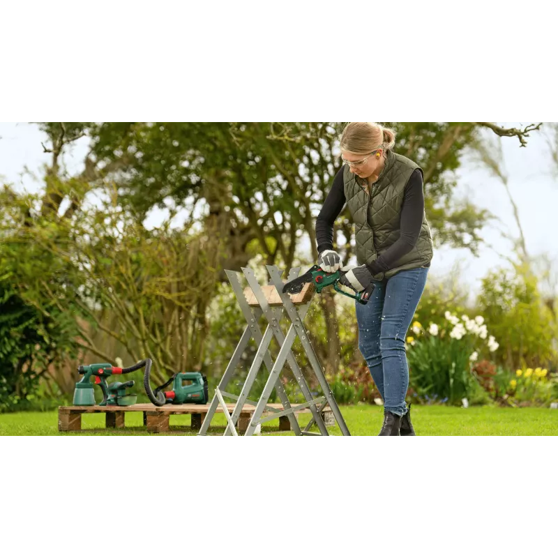 Bosch EasyChain 18V-15-7 Must, Roheline