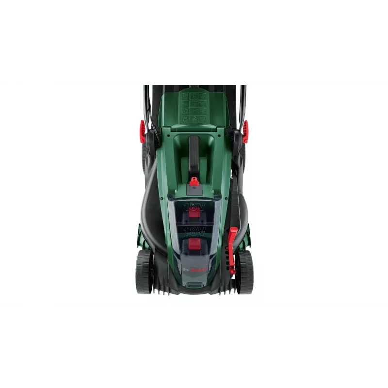 Bosch 37-550 Akutoitega järelkõnnitav muruniiduk Must, Roheline
