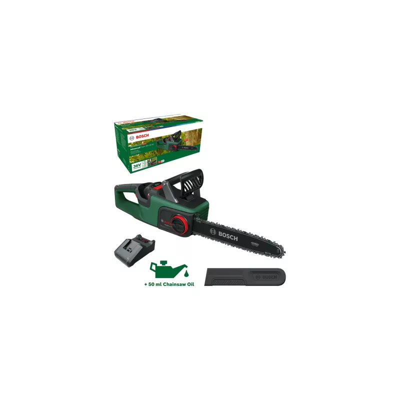Bosch AdvancedChain 36V-35-40 Must, Roheline