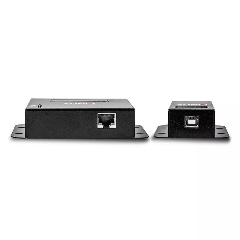Lindy 50m 4-pordiline USB 2.0 Cat.6 pikendaja, võrgusaatja ja -vastuvõtja, 50 m, 480 Mbit/s, Cat5, Cat5e, Cat6, NS1021, fosforpronks