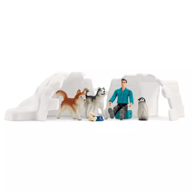 Zoo Schleich WILD LIFE Antarktika ekspeditsioon Mitmevärviline 42558
