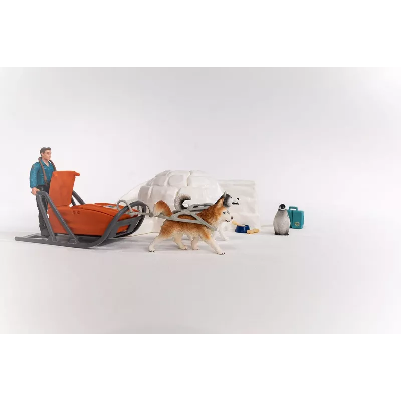 Zoo Schleich WILD LIFE Antarktika ekspeditsioon Mitmevärviline 42558