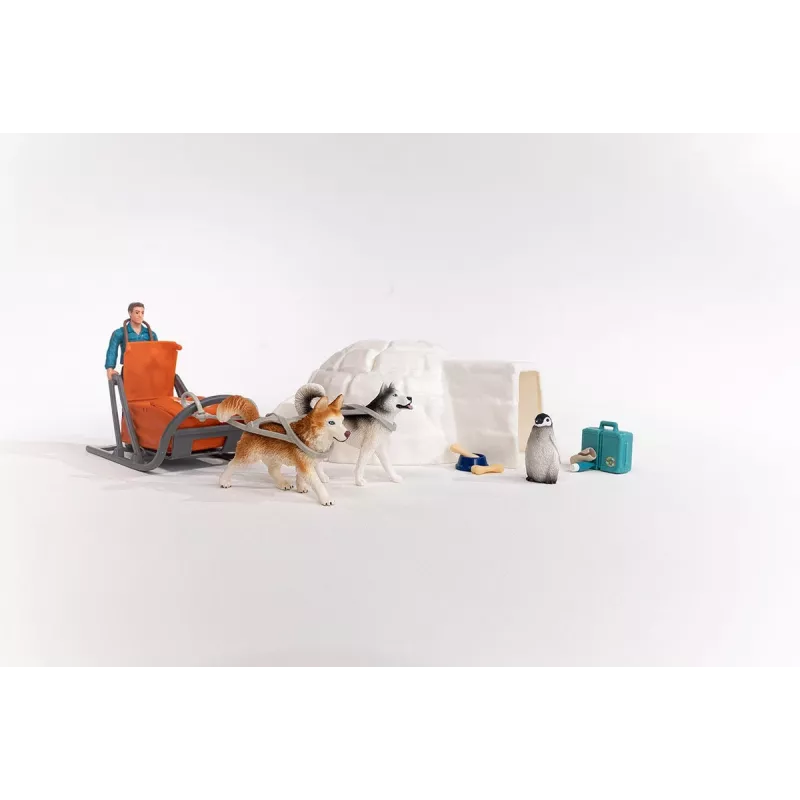 Zoo Schleich WILD LIFE Antarktika ekspeditsioon Mitmevärviline 42558