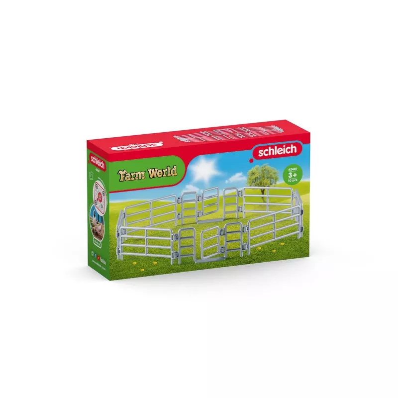 schleich Karjaaed, Mängufiguuriaed, 3 a, Talu, Talu loomad / talumänguasjad, Roostevaba teras, 1 tk