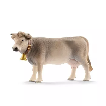 schleich FARM WORLD Braunvieh lehm, 3 aastat, Talu, Talu loomad / talu mänguasjad, Mitmevärviline, Plastik, 1 tk