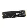 SSD M.2 512 GB ADATA XPG GAMMIX S70 BLADE — PCIe 4.0 NVMe, lugemine 7400 MB/s, kirjutamine 2600 MB/s