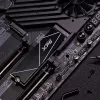 SSD M.2 512 GB ADATA XPG GAMMIX S70 BLADE — PCIe 4.0 NVMe, lugemine 7400 MB/s, kirjutamine 2600 MB/s