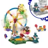 MEGA Pokémoni vaateratta lõbus ehitusmänguasjade komplekt, 4 tegevusfiguuriga (393 tükki) lastele