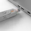 Pordiblokeerija Lindy USB Port Blocker 4 tk komplekt, värvikood oranž